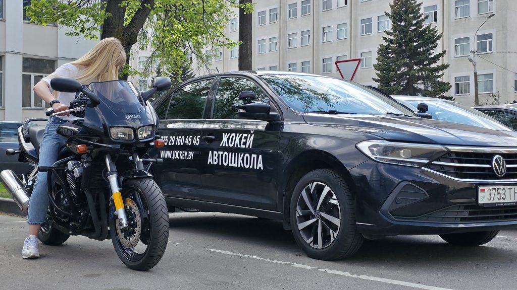 Обучение на мотоцикле в Автошколе Жокей